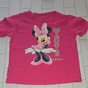 Disney Minnie Mouse Fuchsia Kids Tee